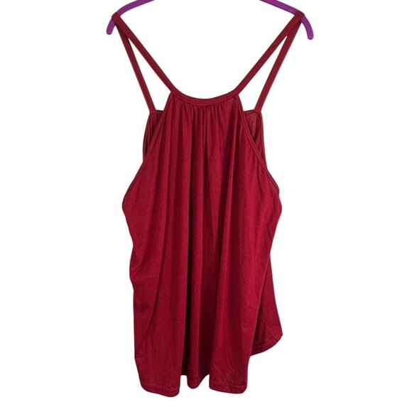 Love u Dear Tops - Loveu Dear Top Women 2X Red Tank Halter Summer Neutral Feminine Tomato Girl 80s